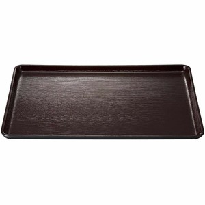 滑らない お盆 トレー 36.9 x 29.0 x 1.8cm 日本製 漆器
