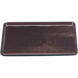 滑らない お盆 トレー 45.5 x 32.0 x 2.0cm 日本製 漆器
