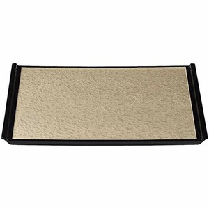尺5フライト 盆 シャンパンゴ−ルドアクア渕黒SL(約 45.6 x 32.5 x 2.1cm) 日本製 漆器