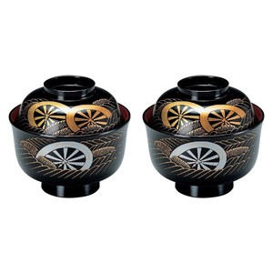 Tableware Lacquerware Dishwasher Safe 3.7-sun 2-pcs