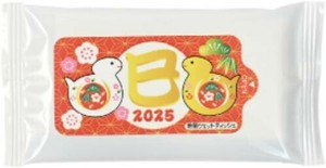 日本製 made in japan 干支(巳)除菌ウエットティッシュ（10枚） 15-55