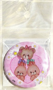 缶バッジ　バレエうさぎ