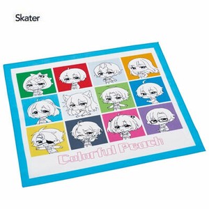 Bento Wrapping Cloth Colorful Skater 43 x 43cm