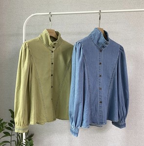 Button Shirt/Blouse Design Shirring [2024 Autumn]