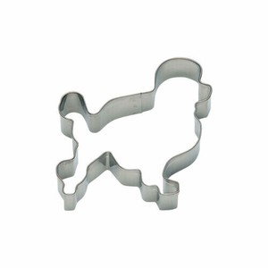 【日本製】18-8抜型 犬 プードル 1987