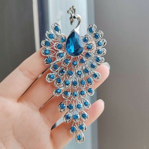 ブローチ  クジャク   おしゃれ レディース アクセサリー   BQ5392