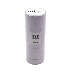 mt マスキングテープ 8P パステルラベンダー 幅15mm×7m 同色8巻パック MT08P493