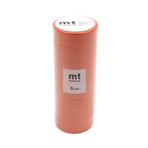 mt マスキングテープ 8P 人参 幅15mm×7m 同色8巻パック MT08P187R