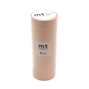 mt マスキングテープ 8P パステルキャロット 幅15mm×7m 同色8巻パック MT08P485