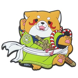 【文房具】忠犬もちしば ラバーマグネット 歌舞伎