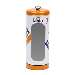 【カフェ ＆ バー グッズ】ティン ストロー ホルダー FANTA FS-SH-92278（ストロー無し）