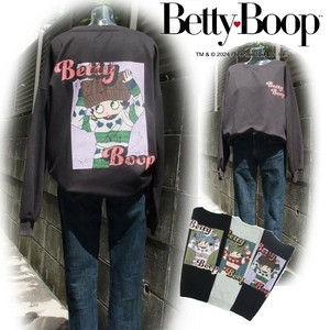 ダンボール　長袖トレーナー　【BETTY BOOP】