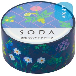 【キングジム】SODA(ソーダ) 透明マスキングテープ