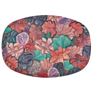 托盘 三聚氰胺 森林 花朵 餐具