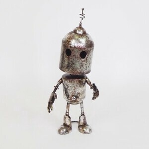 メタルロボベベットS【ガーデニング・オブジェ・ロボット】