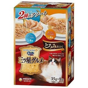 銀のスプーン　三ツ星グルメ　パウチ　とろみ仕立て　まぐろにしらす添え＆まぐろにささみ添え 35g×8袋