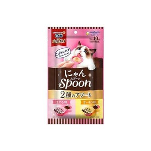 銀のスプーン　三ツ星グルメ　おやつ　にゃんSpoon　まぐろ＆サーモン味 100g
