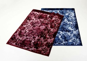 【昭和西川】2枚合わせ毛布／ウリオン　衿付き　2.4㎏