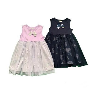 Kids' Casual Dress SEVENBERRY Pinafore Dress 100 ~ 140cm Made in Japan