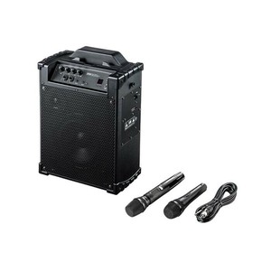 ワイヤレスマイク付き拡声器スピーカー MM-SPAMP10