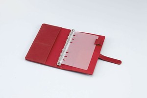 GPUバイブルサイズ6穴バインダーレッド　GPU-6BB-02