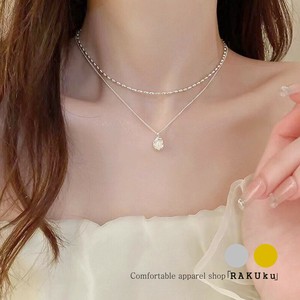 Stainless Steel Chain Necklace 2-pcs