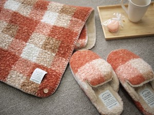 カルム チェックボアブランケット あったか ひざかけ もこもこ 冬 かわいい 洗える ギフト プレゼント