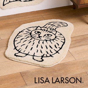 LISA LARSON リサ・ラーソン スケッチねこ スティッカン 北欧 新生活インテリア おしゃれ 日本製 マット