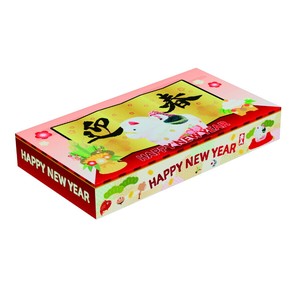 干支 BOXティッシュ 40W