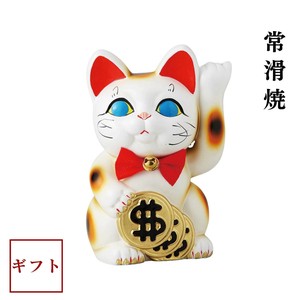 [ギフト]箱入り  ドル猫 常滑焼 日本製