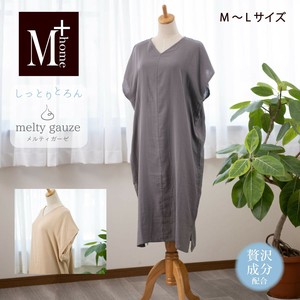 M＋home しっとりとろん メルティガーゼを使用したルームウェア『サーリ』ワンピース/母の日