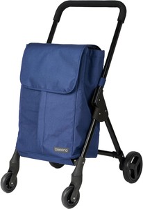 前押し4輪カート　キャリー/買い物/コンパクト/旅行/コロコロ　※欠品/次回入荷5〜7上旬頃