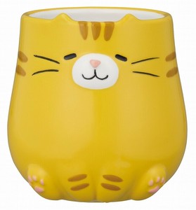 ■2025SS　新作■　おすわりねこマグ　とら