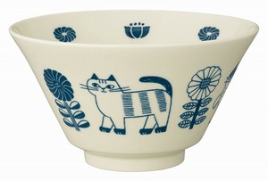 丼饭碗/盖饭碗 新商品 L尺寸 深蓝色