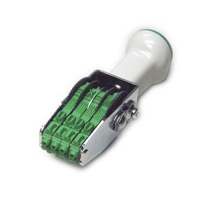 テクノタッチ回転印 欧文4連(明朝体) 3号 TK-034