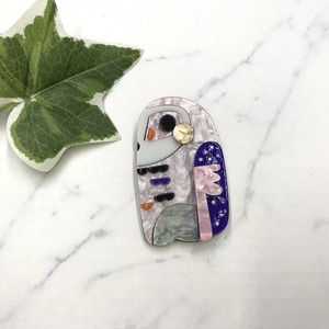 Brooch Owl Acrylic