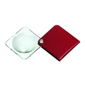 エッシェンバッハ　ハンディルーペ　(3.5倍)　角　レッド　1752-150