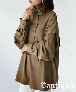 衬衫 女士 粉色 高领 antiqua 秋冬