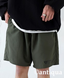 Antiqua Short Pant Plain Color Amphibious Water-Repellent Men's