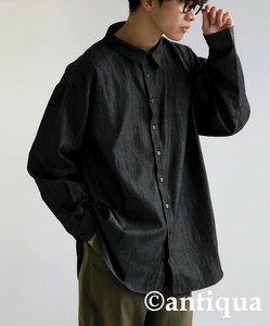 衬衫 长袖 男士 antiqua
