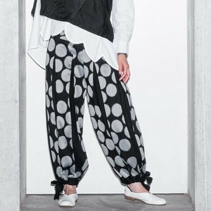 长裤 补货 圆点提花 化纤/人造丝