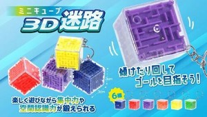 ミニキューブ3D迷路 6種 SY-4824
