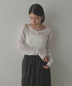 メッシュシアーロングスリーブTEE