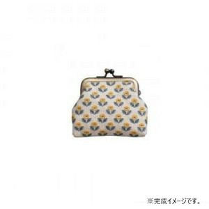 刺繍キット 地刺し がまぐち　野原の花・2309