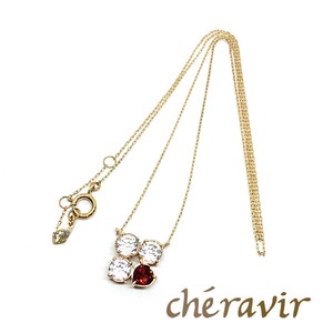 【Cheravir】K10YG ネックレス ペンダント  ハート