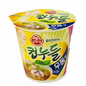 オットギ カップヌードル うどん味 38.1g 緑豆春雨ヌードル