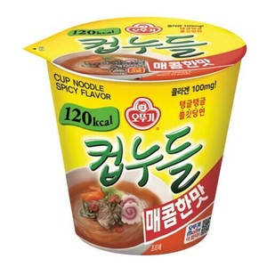 オットギ カップヌードル (辛口) 37.8g 緑豆春雨ヌードル