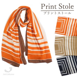 Stole Geometric Pattern [2024 A/W NEW]