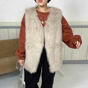 背心外套/马甲 粗毛 2024新品 立即发货