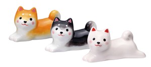 和楽づくし　わんこ日和　柴犬箸置きセット（ふせトリオ）　【箸置　犬好き　毎日の生活に】